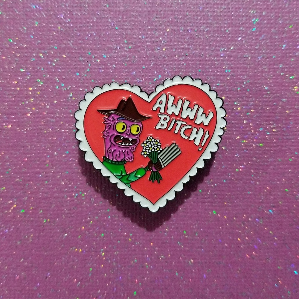 Scary terry from rick and morty pin